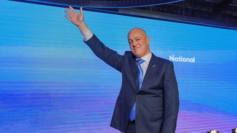 Премьер-министр Новой Зеландии Кристофер Лаксон. Фото: Рейтер