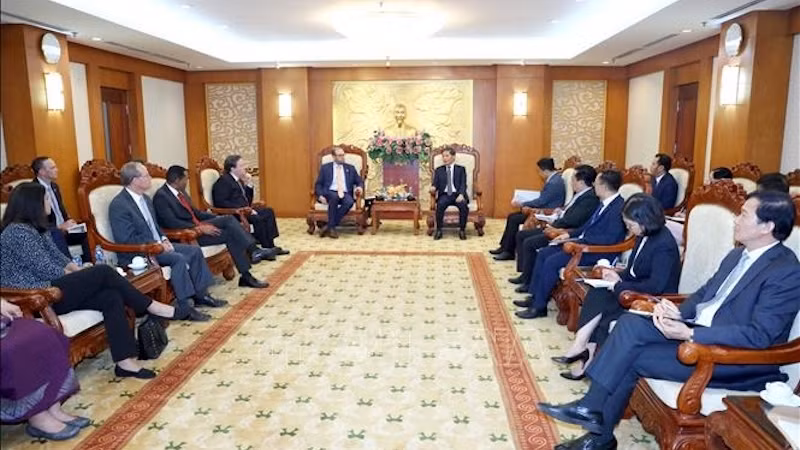 Общий вид приема. Фото: ВИА