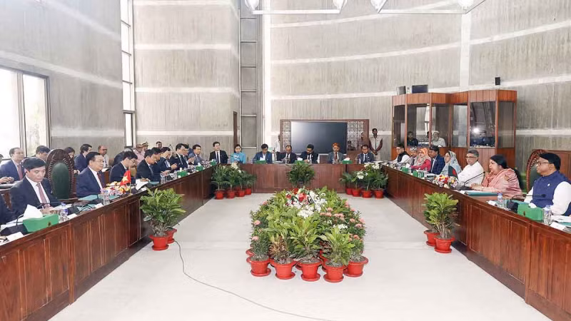 Общий вид переговоров. Фото: ВИА