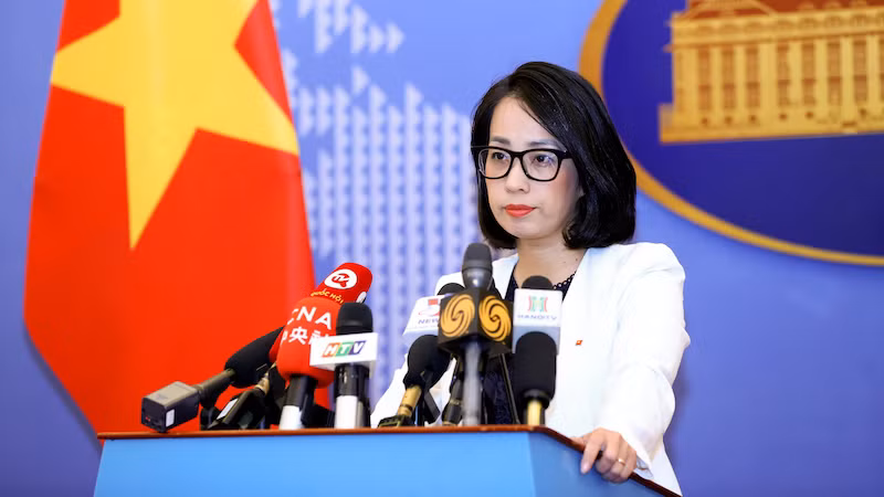 Официальный представитель МИД Вьетнама Фам Тху Ханг. Фото: МИД Вьетнама