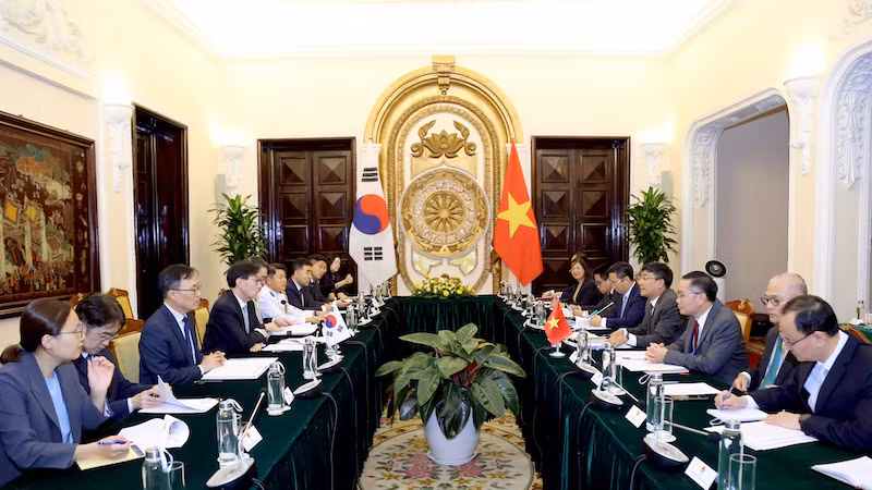 Общий вид диалога. Фото: МИД Вьетнама