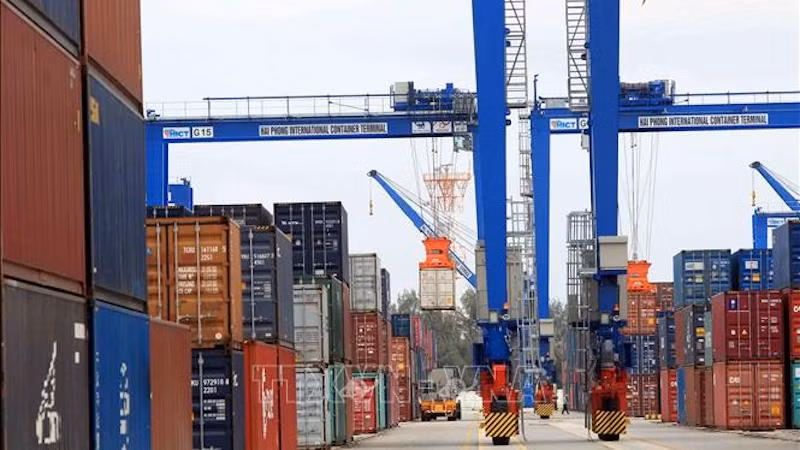 Порт Хайфон. Фото: ВИА