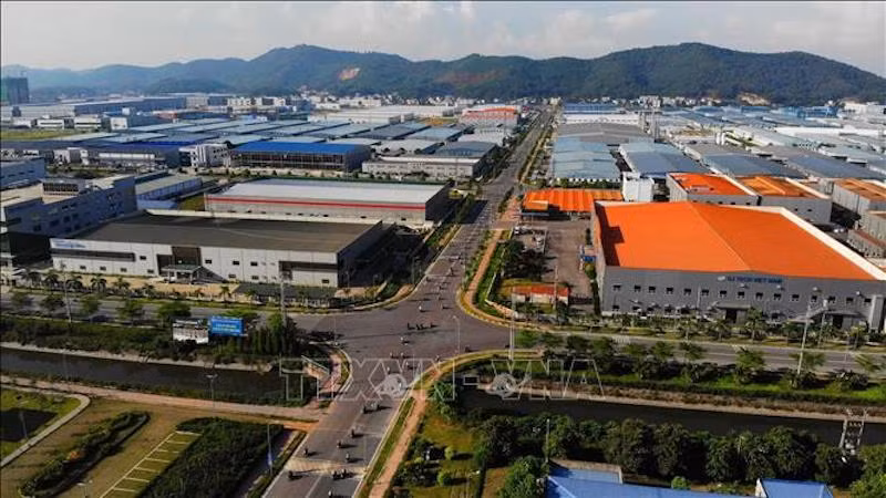 Индустриальный парк Ванчунг в провинции Бакжанг. Фото: ВИА
