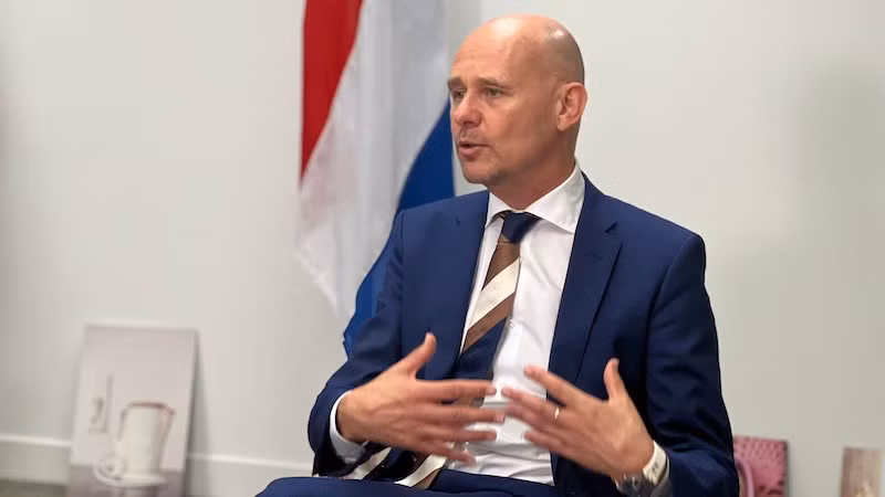 Посол Нидерландов во Вьетнаме Кес ван Баар. Фото: baoquocte.vn