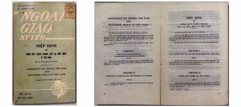 Выдержка из Парижских соглашений о прекращении войны и восстановлении мира во Вьетнаме. Выдержка из Парижских соглашений о прекращении войны и восстановлении мира во Вьетнаме.