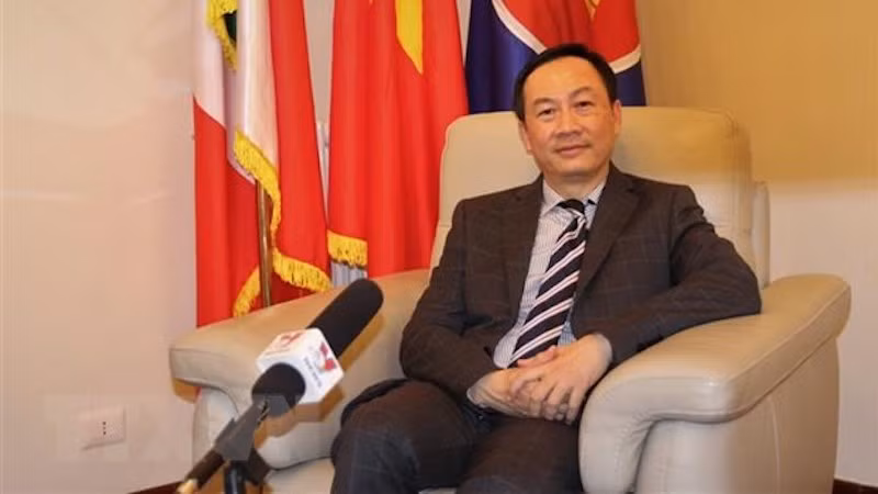 Посол Вьетнама в Италии Зыонг Хай Хынг. Фото: ВИА