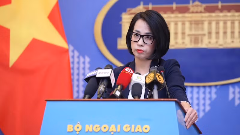 Официальный представитель МИД Вьетнама Фам Тху Ханг. Фото: МИД Вьетнама