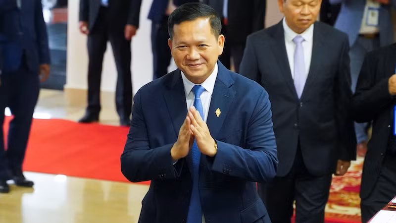 Премьер-министр Камбоджи Хун Манет. Фото: Рейтер