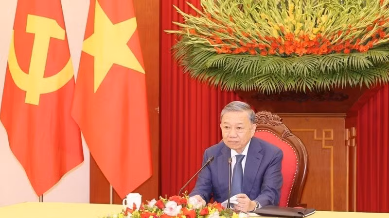 Генеральный секретарь ЦК КПВ, Президент То Лам. Фото: ВИА