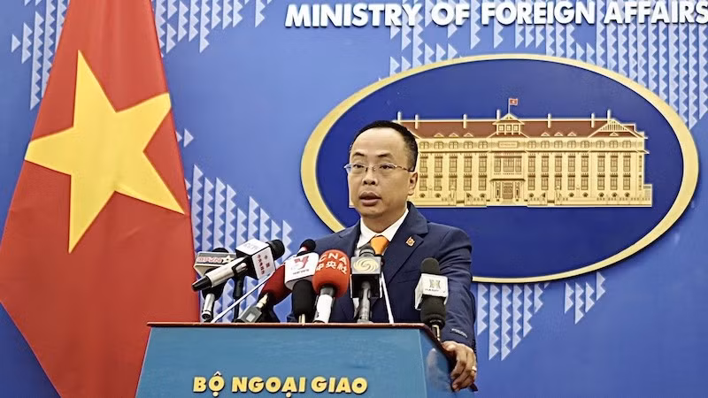 Заместитель официального представителя МИД Вьетнама Доан Кхак Вьет. Фото: ВИА