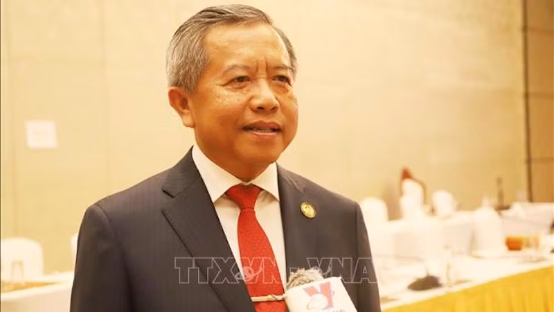 Председатель Общества лаосско-вьетнамской дружбы Бовиенгкхам Вонгдара. Фото: ВИА