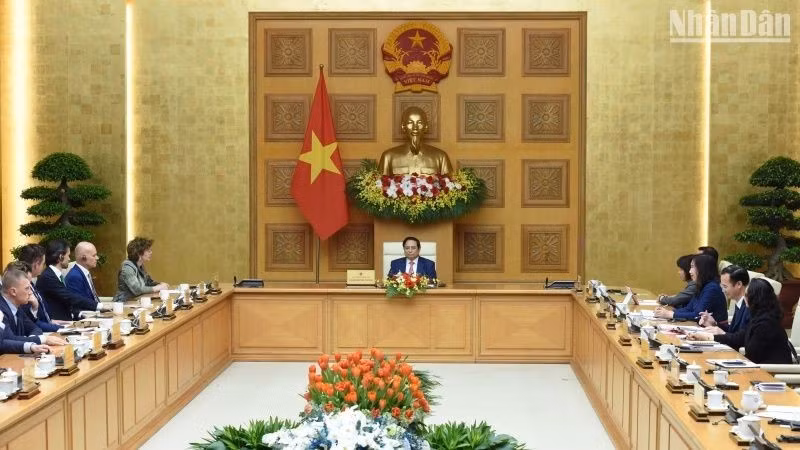 Общий вид приема. Фото: Чан Хай