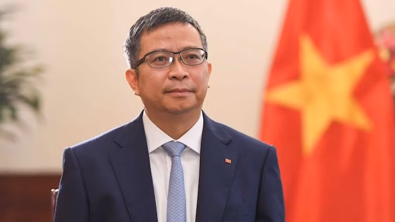 Замминистра иностранных дел Фам Тхань Бинь. Фото: VGP 