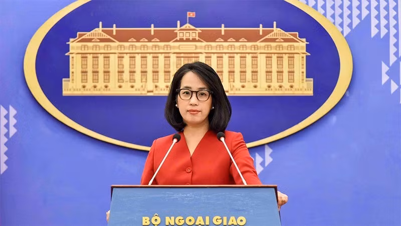 Официальный представитель МИД Вьетнама Фам Тху Ханг. Фото: МИД Вьетнама