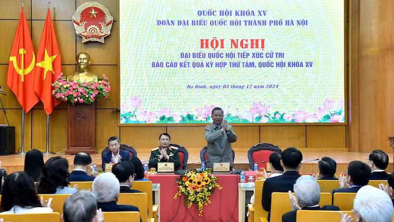 Общий вид встречи. Фото: Данг Кхоа