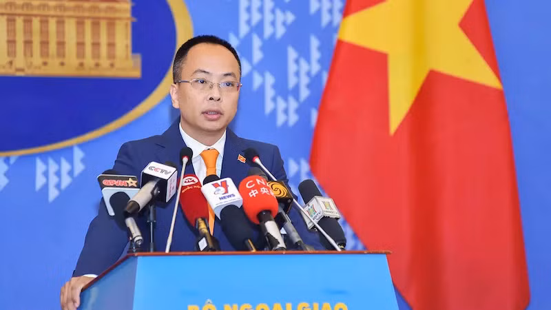 Заместитель официального представителя МИД Вьетнама Доан Кхак Вьет. Фото: baoquocte.vn