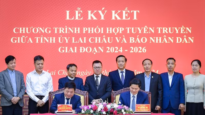 Программа направлена на активизацию информирования, пропаганды и продвижения имиджа провинции Лайтяу в публикациях газеты «Нянзан».