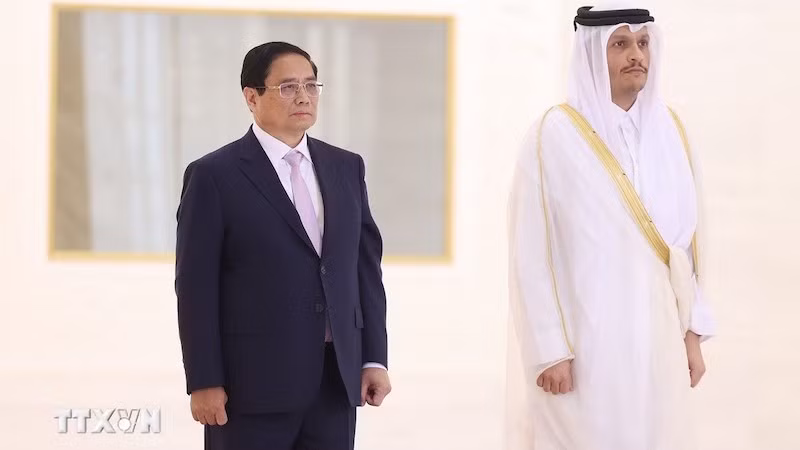 Исполняются государственные гимны. Фото: ВИА