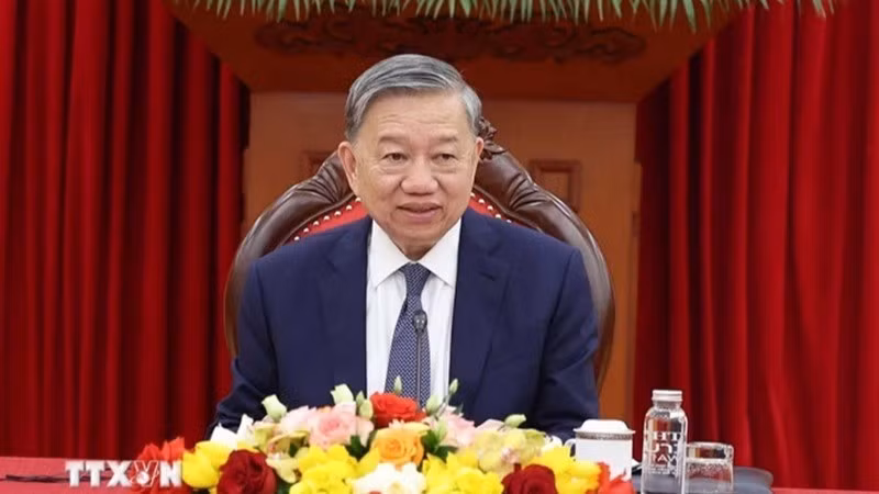 Генеральный секретарь ЦК КПВ То Лам. Фото: ВИА