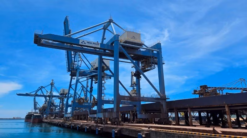 Металлургический комбинат Хоафат в провинции Куангнгай. Фото: Минь Зунг