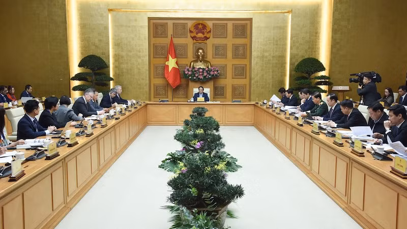 Общий вид приема. Фото: Чан Хай