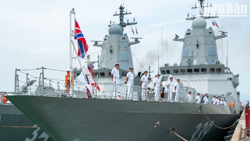 Отряд кораблей Тихоокеанского флота ВМФ России.