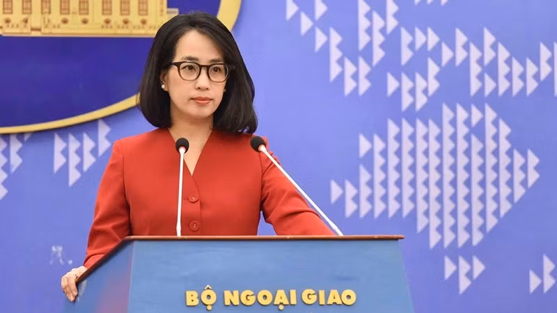 Официальный представитель Министерства иностранных дел Вьетнама Фам Тху Ханг. Фото: МИД Вьетнама