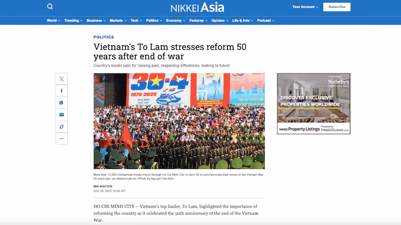 Статья на сайте Nikkei Asia.