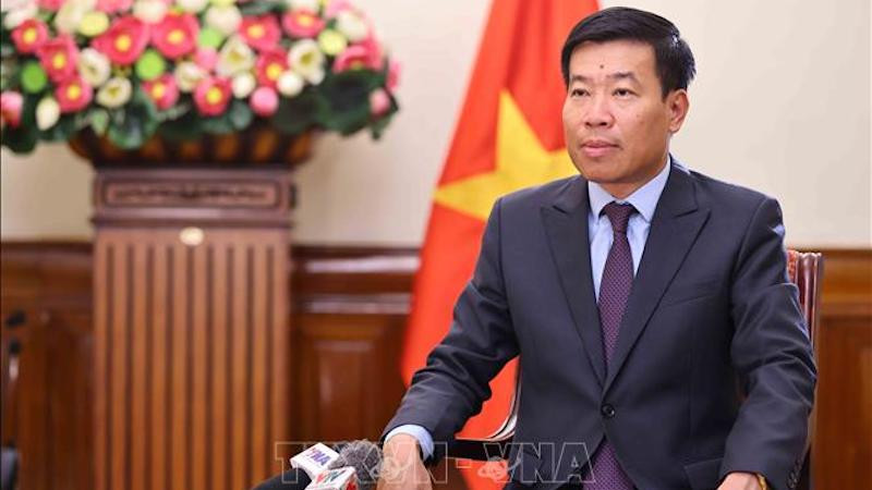 Замминистра иностранных дел Нгуен Мань Кыонг. Фото: ВИА