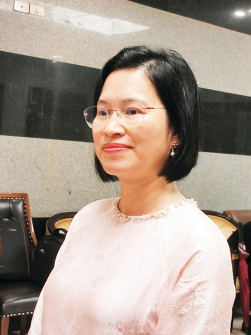 Госпожа Нгуен Тхань Фыонг, представительница вьетнамской диаспоры в Люксембурге