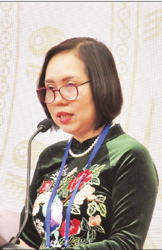 Госпожа Зоан Куинь Линь, представитель вьетнамской диаспоры в Гонконге (Китай).