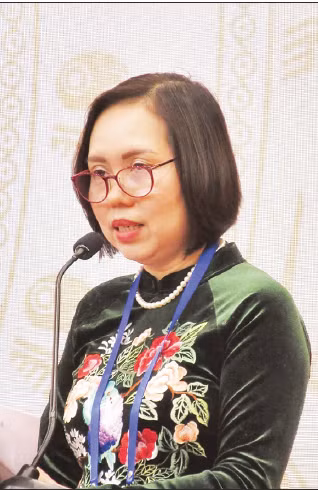 Госпожа Зоан Куинь Линь, представитель вьетнамской диаспоры в Гонконге (Китай).