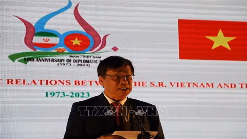 Посол Вьетнама в Иране Лыонг Куок Хюи. Фото: ВИА