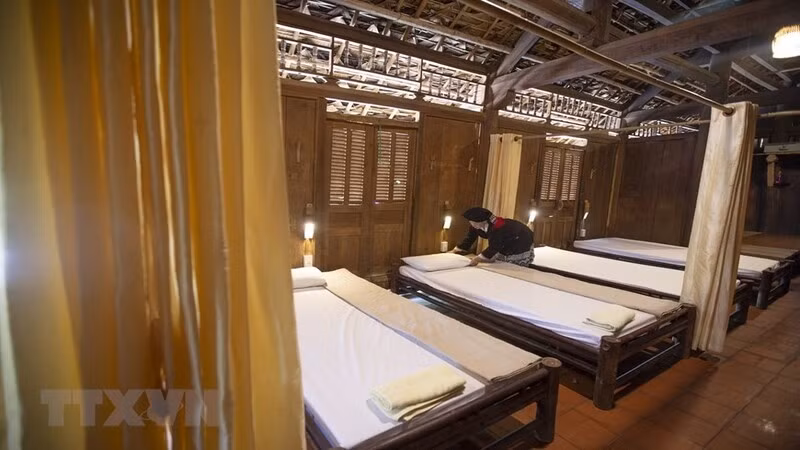 Пространство для размещения в хоумстее Суанлан в селении Шынг.