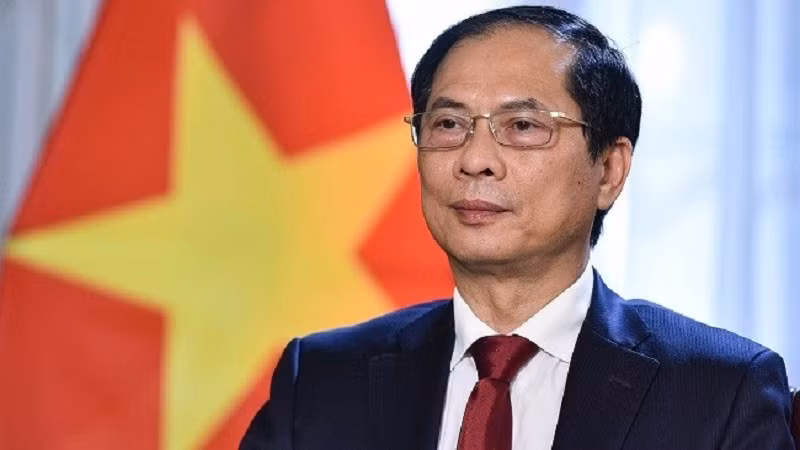 Министр иностранных дел Вьетнама Буй Тхань Шон. Фото: МИД Вьетнама
