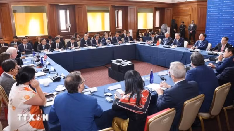 Общий вид приема. Фото: ВИА