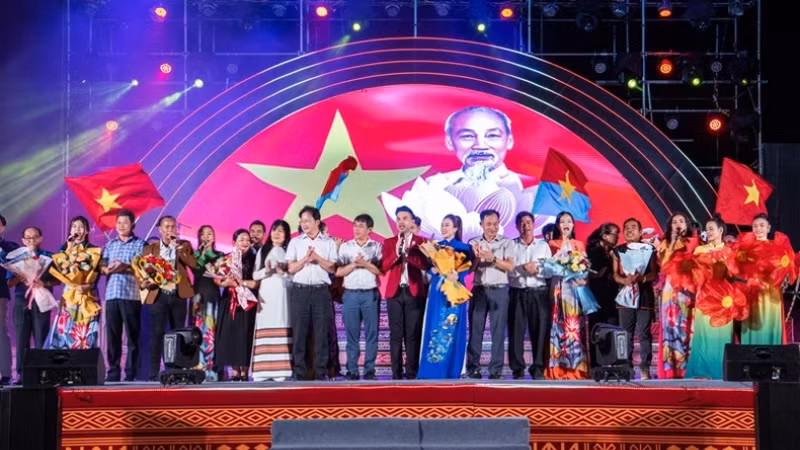 Художественный номер на программе. 