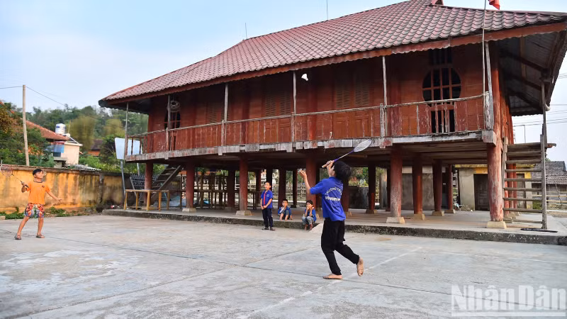 Уникальной особенностью Тьекана являются традиционные дома на сваях представителей народности Тхай.