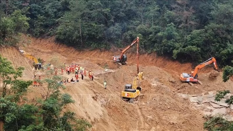 Место происшествия. Фото: Синьхуа/ВИА