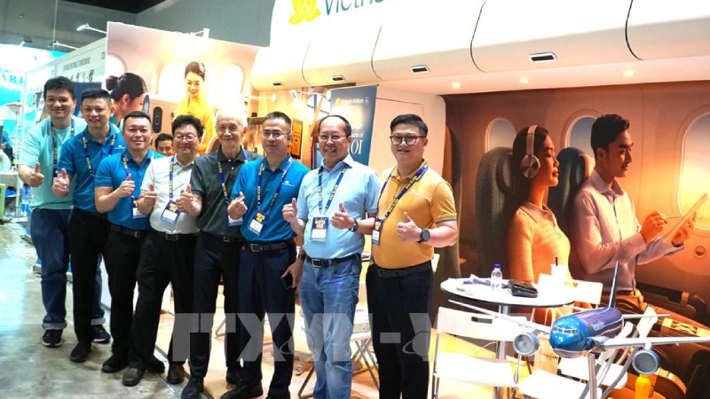 Стенд «Vietnam Airlines» на MATTA Fair. Фото: ВИА