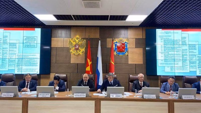 Участники конференции. Фото: Тхань Тхе