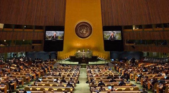 Общий вид одного из мероприятий в рамках конференции. Фото: AFP/VNA