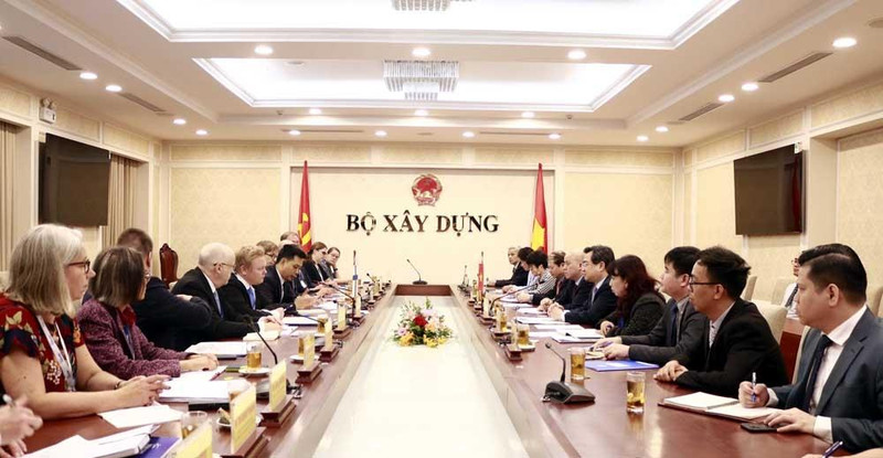 Общий вид встречи. Фото: baoxaydung.com.vn