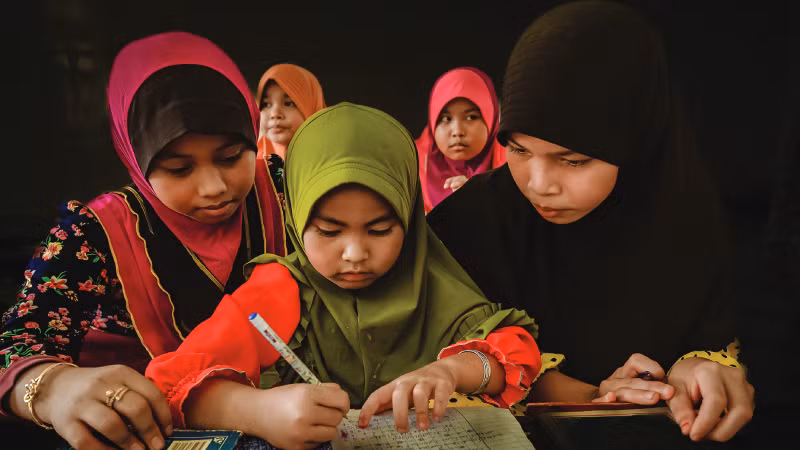 На моем уроке. Автор: Нгуен Ким Лиен