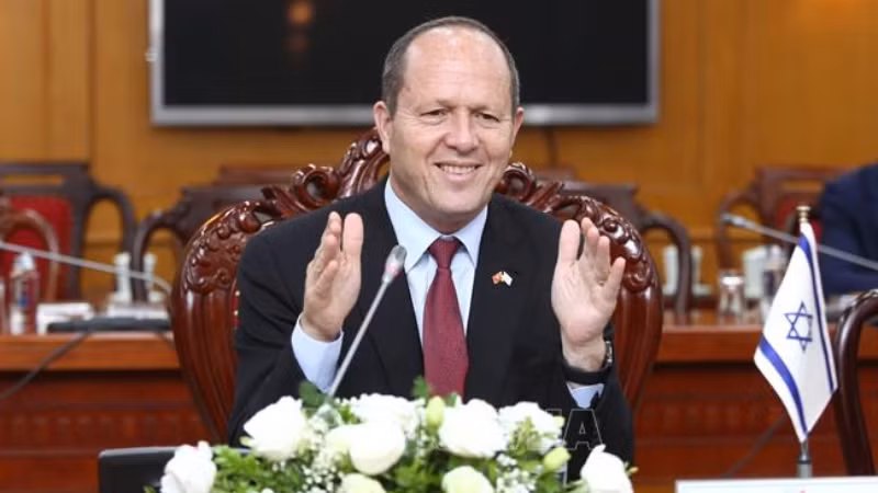 Министр экономики и промышленности Израиля Нир Баркат. Фото: ВИА