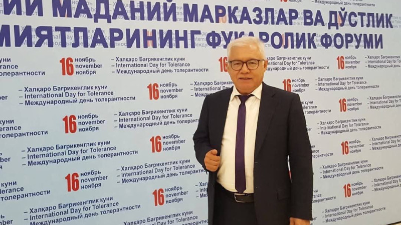 Председатель Общества узбекско-вьетнамской дружбы Алишер Рустамович Мухамедов. Фото: ВИА