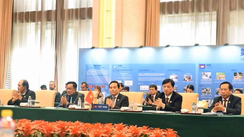 Делегация Вьетнама на конференции. Фото: VGP