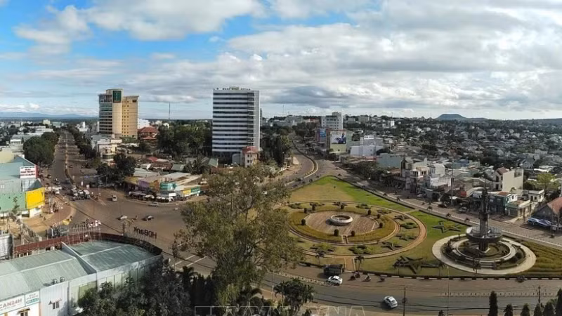 Вид на город Плейку в провинции Жалай.