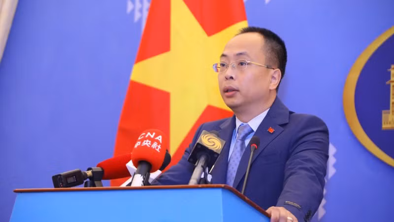Заместитель официального представителя МИД Вьетнама Доан Кхак Вьет. Фото: МИД Вьетнама