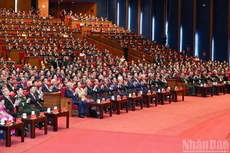 Делегаты на закрытии XIV съезда КПВ. Фото: Данг Кхоа